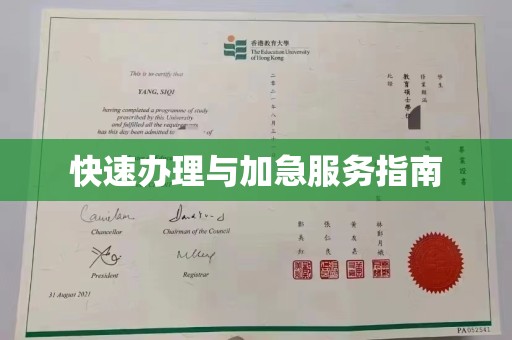 安县快速办理与加急服务指南